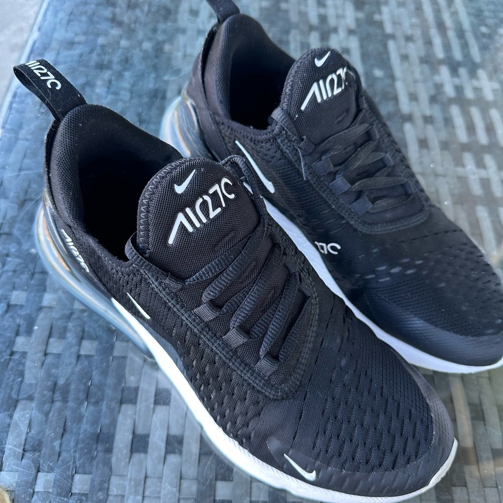 Nike Air Max 270 Black and White Sneakers